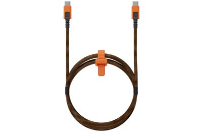 Kabel USB-C - USB-C XTORM Xtreme CXX2006 PD Ultra 240W 1.5 m Pomarańczowo-czarny
