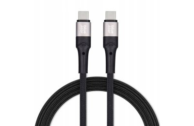 Kabel USB do telefonu szybki Przewód oplot PD USB TYP C - TYP C 60W 2m QC