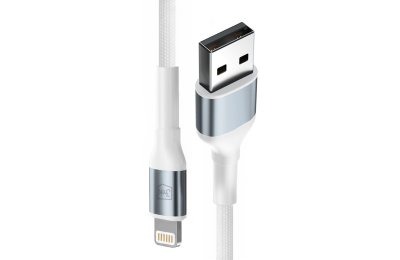 Kabel USB - Lightning 3MK Hyper Cable N-Series 12W 2 m Biały