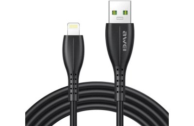 Kabel USB - Lightning AWEI CL-115L 1 m Czarny