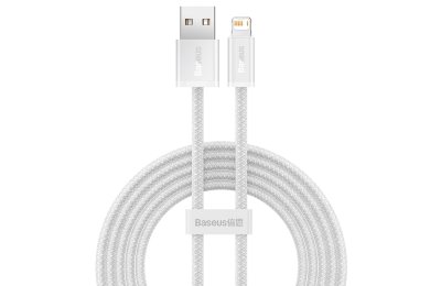 Kabel USB - Lightning BASEUS Dynamic 1 m Biały