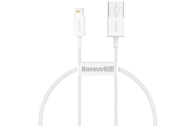 Kabel USB - Lightning BASEUS Superior Series 0.25 m Biały