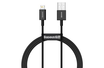 Kabel USB - Lightning BASEUS Superior Series 1 m Czarny