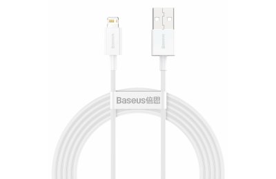 Kabel USB - Lightning BASEUS Superior Series 2 m Biały