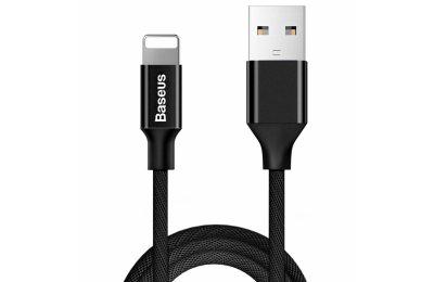Kabel USB - Lightning BASEUS Yiven 2A 1.8 m Czarny