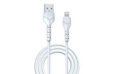 Kabel USB - Lightning DEVIA Kintone 2.1A 1 m Biały