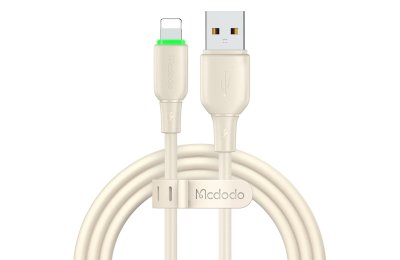 Kabel USB - Lightning MCDODO CA-4740 1.2 m Beżowy