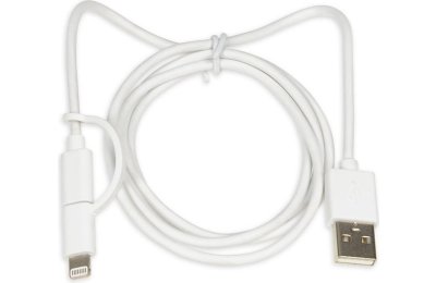 Kabel USB - Lightning/Micro USB IBOX 1 m