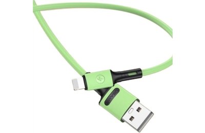 Kabel USB - Lightning USAMS SJ434USB02 U52 10W 1 m Zielony