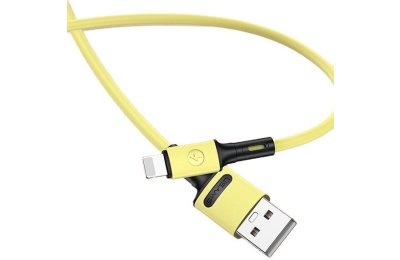 Kabel USB - Lightning USAMS SJ434USB03 U52 10W 1 m Żółty