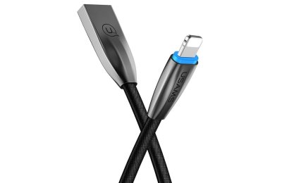 Kabel USB - Lightning USAMS U-Light US-SJ182 2A 1.2 m Niebieski
