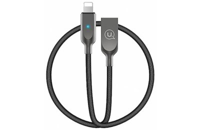 Kabel USB - Lightning USAMS U-Sun 10W 1.9 m Czarny