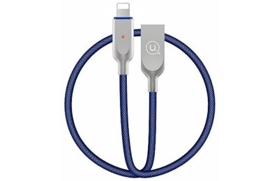 Kabel USB - Lightning USAMS U-Sun 10W 1.9 m Niebieski