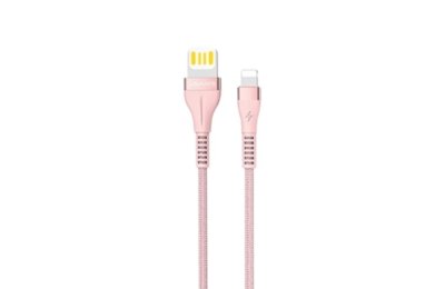 Kabel USB - Lightning USAMS U33 1.2 m Różowy