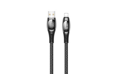 Kabel USB - Lightning USAMS U36 2A 1.2 m Czarny