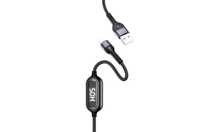 Kabel USB - Lightning USAMS U48 2A 1.2 m Czarny