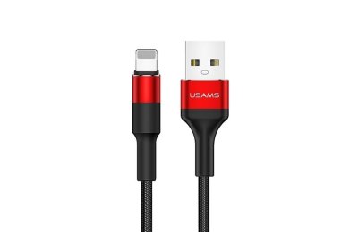 Kabel USB - Lightning USAMS U5 1.2 m Czerwony