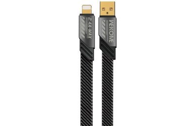 Kabel USB - Lightning WEKOME WDC-190 Mecha Series 1 m Szary