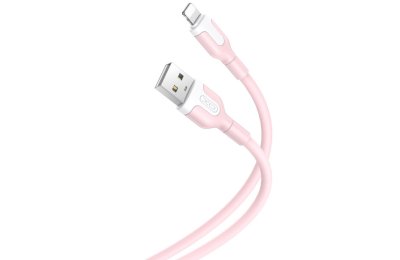 Kabel USB - Lightning XO NB-212 2.1A 1 m Różowy