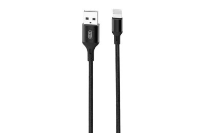 Kabel USB - Lightning XO NB143 2.4A 2 m Czarny
