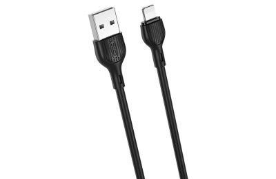 Kabel USB - Lightning XO NB200 2.1A 1 m Czarny
