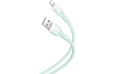 Kabel USB - Lightning XO NB212 2.1A 1 m Zielony