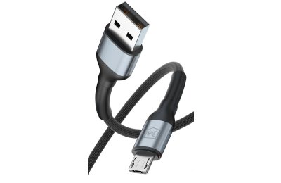 Kabel USB - Micro USB 3MK Hyper Cable N-Series 10W 3 m Czarny