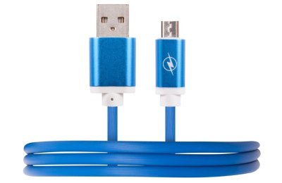 Kabel USB - Micro USB ARKAS MB-10 1m Niebieski