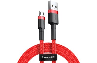 Kabel USB - Micro USB BASEUS Cafule 1 m Czerwony