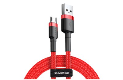 Kabel USB - Micro USB BASEUS Cafule CAMKLF-C09 2 m Czerwony
