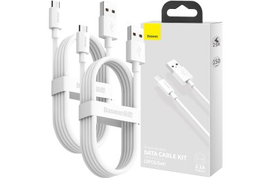 Kabel USB - Micro USB BASEUS Simple Wisdom 1.5m (2 szt.)