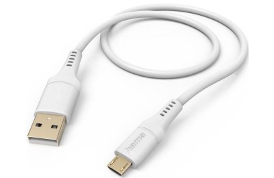 Kabel USB – Micro USB HAMA Flexible 1.5 m Biały