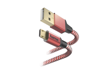 Kabel USB - Micro USB HAMA Reflected 1.5 m