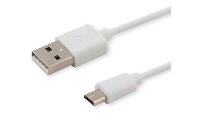 Kabel USB - Micro USB SAVIO CL-123 1 m Biały