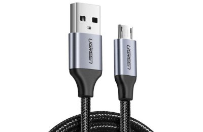 Kabel USB - Micro USB UGREEN 60146 1 m Szary