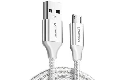 Kabel USB - Micro USB UGREEN US290 2m Biały