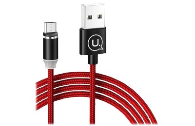 Kabel USB - Micro USB USAMS 1 m Czerwony