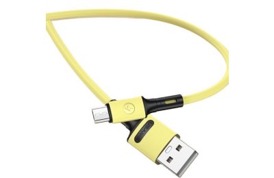 Kabel USB - Micro USB USAMS SJ435USB03 U52 10W 1 m Żółty