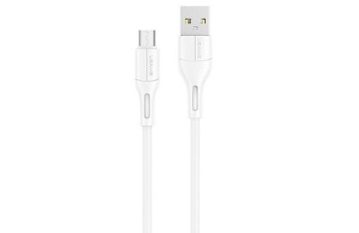 Kabel USB - Micro USB USAMS SJ502USB02 U68 1 m Biały