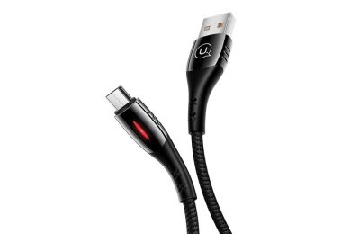 Kabel USB - Micro USB USAMS U-Tone 1.2 m Czarny