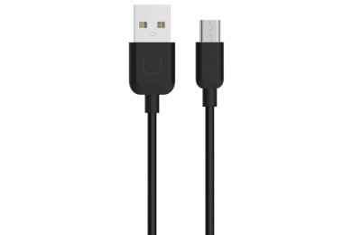 Kabel USB - Micro USB USAMS U-Turn 10W 1 m Czarny