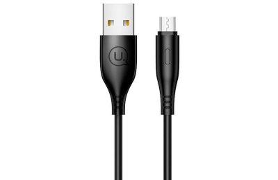 Kabel USB - Micro USB USAMS U18 SJ268USB01 1 m Czarny