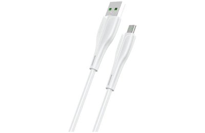 Kabel USB - Micro USB USAMS U38 1 m Biały
