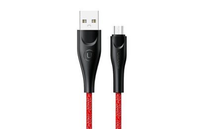 Kabel USB - Micro USB USAMS U41 2A 2 m Czerwony