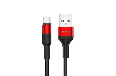 Kabel USB - Micro USB USAMS U5 2A 1.2 m Czerwony