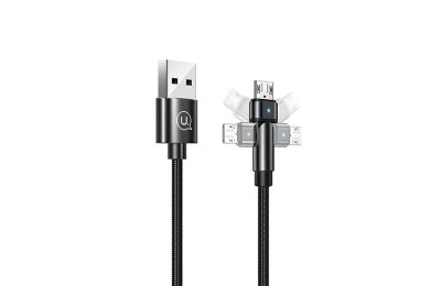 Kabel USB - Micro USB USAMS U60 2A 1 m Czarny