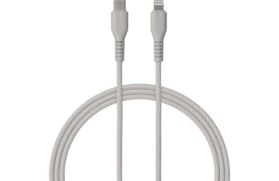 Kabel USB Typ-C - Lightning QUALO Ultimate QKN-CL-18 1.5 m Szary