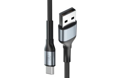 Kabel USB - USB-C 3MK Hyper Cable N-Series 18W 1 m QC 3.0 Czarny