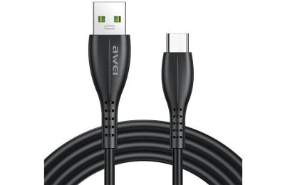 Kabel USB - USB-C AWEI CL-115T 1 m Czarny