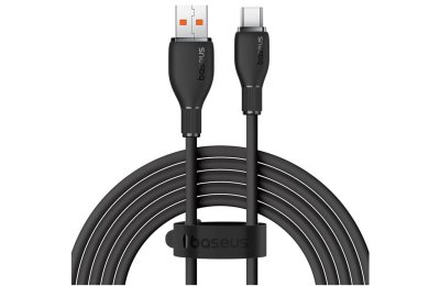 Kabel USB - USB-C BASEUS Pudding Series 100W 2 m Czarny